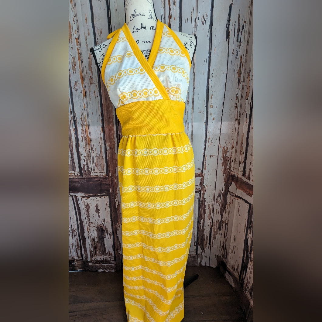 Vintage Gay Gibson Maxi Dress